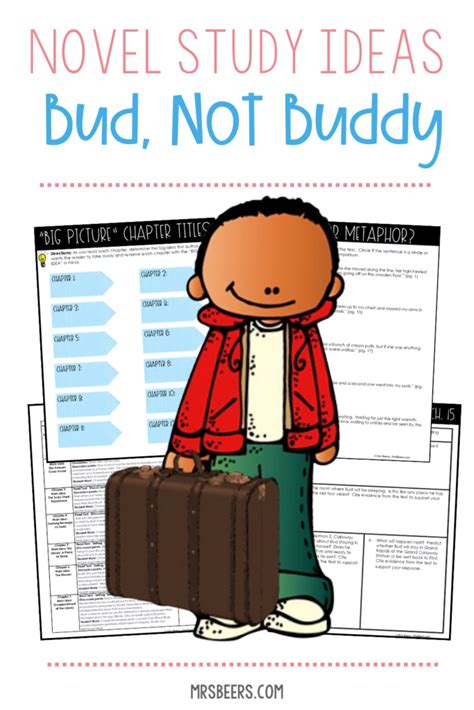 novel buddy|bud not buddy novel study.